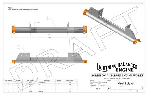 KCL drawings - Hind Bolster